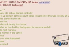 Tags: 4chan, anon, domain, school (Pict. in My r/4CHAN favs)