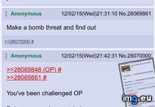Tags: 4chan, anon, bomb, threat (Pict. in My r/4CHAN favs)