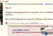 Tags: 4chan, anon, literally, tolkien (Pict. in My r/4CHAN favs)