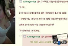 Tags: 4chan, anon, girl, sexting (Pict. in My r/4CHAN favs)