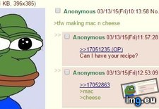 Tags: 4chan, anon, cheese, mac (Pict. in My r/4CHAN favs)