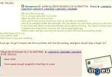 Tags: 4chan, anon, brother, girlfriend, meets (Pict. in My r/4CHAN favs)