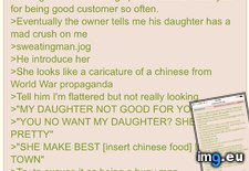 Tags: 4chan, anon, chinese, food, orders (Pict. in My r/4CHAN favs)