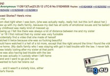 Tags: 4chan, anon, epic, shares, story, wincest (Pict. in My r/4CHAN favs)