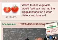 Tags: 4chan, anon, fruits, talks, vegetables (Pict. in My r/4CHAN favs)