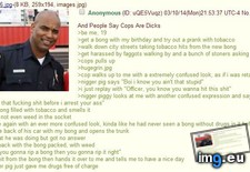 Tags: 4chan, anon, authorities, prank (Pict. in My r/4CHAN favs)