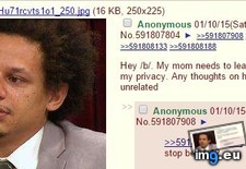 Tags: 4chan, anon, mom, privacy, respect (Pict. in My r/4CHAN favs)