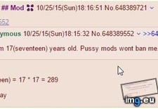 Tags: 4chan, ages, mod (Pict. in My r/4CHAN favs)