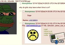 Tags: 4chan, girls, talks, tard, time (Pict. in My r/4CHAN favs)