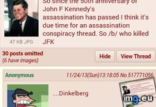 Tags: 4chan, anniversary, assassination, jfk (Pict. in My r/4CHAN favs)