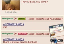 Tags: 4chan, cancer (Pict. in My r/4CHAN favs)