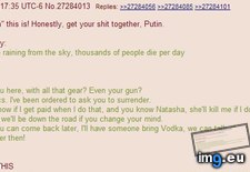 Tags: 4chan, funny, invasion, pol, reality, russia, situation, ukraine, war (Pict. in My r/4CHAN favs)