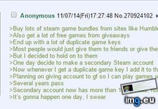 Tags: 4chan, bundles, buys, game, irgin, steam (Pict. in My r/4CHAN favs)