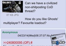 Tags: 4chan, duty, irgin, questions (Pict. in My r/4CHAN favs)