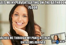 Tags: attack, face, heard, job, ladies, panic, saw, serving, time, voice (Pict. in My r/ADVICEANIMALS favs)