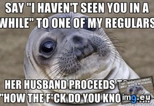 Tags: cashiering, happened, month, regular, returned, saw, store, time (Pict. in My r/ADVICEANIMALS favs)