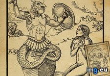 Alchemy Woodcut: Abraxas (#Abraxas #Woodcut #Alchemy) - 237 KB Tags: abraxas, alchemy, woodcut (Pict. in Rehost)