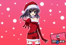 Tags: 1680x1050, anime, christmas, dress, girl, wallpaper, wallpaperhere (Pict. in HD Wallpapers - anime, games and abstract art/3D backgrounds)