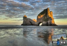 Tags: archway, bay, beach, collingwood, golden, islands, new, wharariki, zealand (Pict. in Beautiful photos and wallpapers)