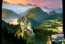 Tags: aerial, alpsee, bavaria, left, neuschwanstein, palace, sunset (Pict. in Branson DeCou Stock Images)
