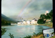 Tags: alps, bavaria, bavarian, rainbow, town (Pict. in Branson DeCou Stock Images)