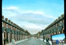 Tags: belfast, brick, children, houses, residents, row, street (Pict. in Branson DeCou Stock Images)