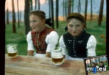 Tags: beer, black, clothing, forest, mugs, tracht, traditional, two, women, young (Pict. in Branson DeCou Stock Images)