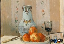 Tags: apples, camille, life, pissarro, pitcher (Pict. in Metropolitan Museum Of Art - European Paintings)