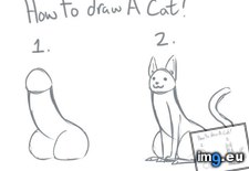 Tags: cat, cats, dicks, draw, funny, steps (Pict. in Rehost)