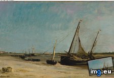 Tags: boats, charles, daubigny, fran, ois, seacoast, taples (Pict. in Metropolitan Museum Of Art - European Paintings)