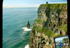 Tags: cliffs, moher, point, rock, sea, surrounded (Pict. in Branson DeCou Stock Images)