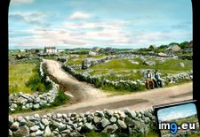 Tags: connemara, cottages, landscape, men, sitting, stone, two, wall, walls (Pict. in Branson DeCou Stock Images)