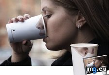 Tags: cup, face (Pict. in Funny ads, commercials)