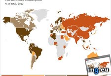 Tags: coffee, consumption, country, tea (Pict. in My r/DATAISBEAUTIFUL favs)