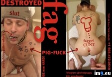 Destroyed fag (#Whore #Gay #Bottom #Destroyed #Brian) - 69 KB Tags: bottom, brian, cumslut, destroyed, fag, gay, whore (Pict. in Brian Tremblay Faggot)