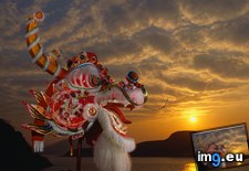 Tags: dragon, sunset (Pict. in Beautiful photos and wallpapers)