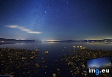 Tags: breath, interesting, lake, night, north, perfectly, rocks, shore, stars, tahoe, waters (Pict. in My r/EARTHPORN favs)