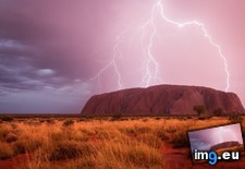 Tags: australia, ayers, christoph, lightning, photo, rock, schaarschmidt, uluru (Pict. in My r/EARTHPORN favs)