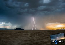 Tags: beautiful, black, clouds, desert, lightning, nevada, rock, sand, sky, storm, wallpaper, wallpapers (Pict. in My r/EARTHPORN favs)