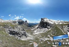 Tags: dolomite, italy, mountains, panorama (Pict. in My r/EARTHPORN favs)