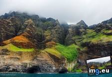 Tags: caves, cliffs, foggy, kaua, seaside (Pict. in My r/EARTHPORN favs)
