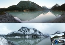 Tags: day, difference, elevation, lake, mountain, one, range, siberia (Pict. in My r/EARTHPORN favs)