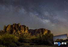 Tags: arizona, mountains, night (Pict. in My r/EARTHPORN favs)