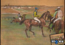 Tags: degas, edgar, horses, race (Pict. in Metropolitan Museum Of Art - European Paintings)