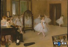 Tags: class, dancing, degas, edgar (Pict. in Metropolitan Museum Of Art - European Paintings)