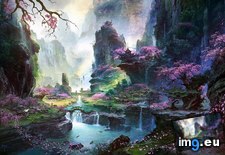 Tags: 1920x1200, fantastic, landscapes, oriental, painting, spring, world (Pict. in hotxxx)
