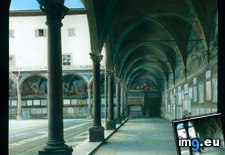 Tags: cloister, florence, marco, michelozzo, san (Pict. in Branson DeCou Stock Images)