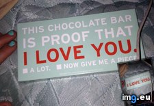 Tags: bar, birthday, chocolate, for, funny, got (Pict. in My r/FUNNY favs)