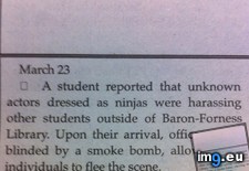 Tags: college, damn, funny, ninjas (Pict. in My r/FUNNY favs)