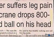Tags: funny, headlines, newspaper (Pict. in My r/FUNNY favs)
